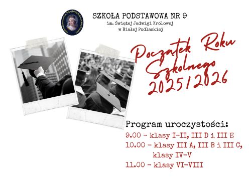 Początek Roku Szkolnego