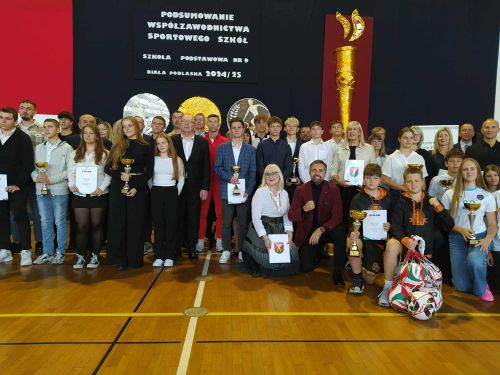 Podsumowanie współzawodnictwa sportowego szkół Biała Podlaska 2024/2025