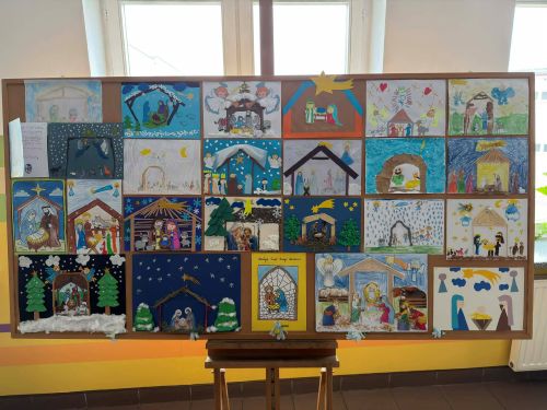 Konkurs plastyczny „Bóg się rodzi”