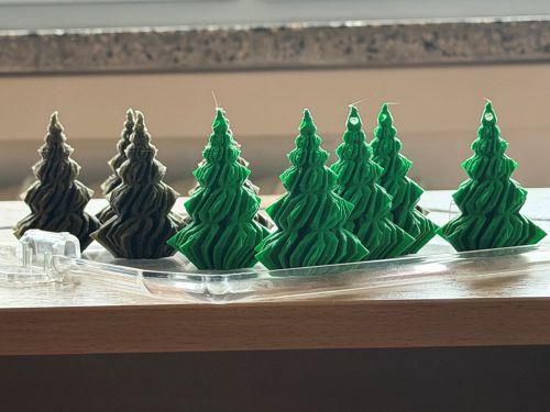 Ozdoby świąteczne choinki 3D