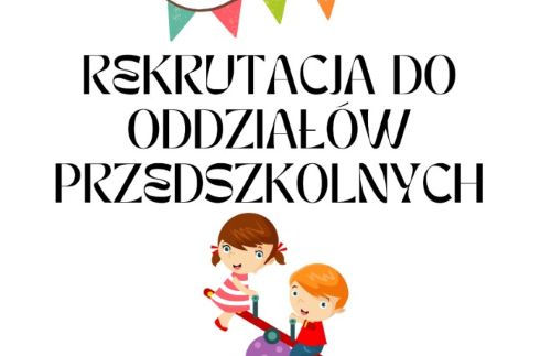 Rekrutacja 2026/2027 oddziały przedszkolne