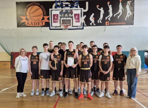 I MIEJSCE W FINALE MIASTA BIAŁA PODLASKA W KOSZYKÓWCE CHŁOPCÓW – IGRZYSKA MŁODZIEŻY SZKOLNEJ